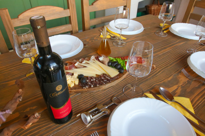 Exterior equipped with swimming pool, terrace and barbecue, Villa Natasha with Pool Makarska