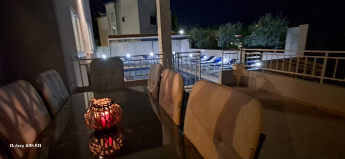 Exterior equipped with swimming pool, terrace and barbecue, Villa Natasha with Pool Makarska